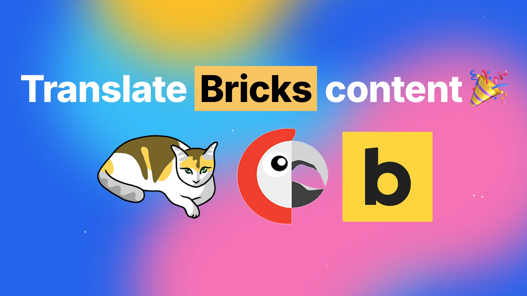 Translate Bricks content 🎉