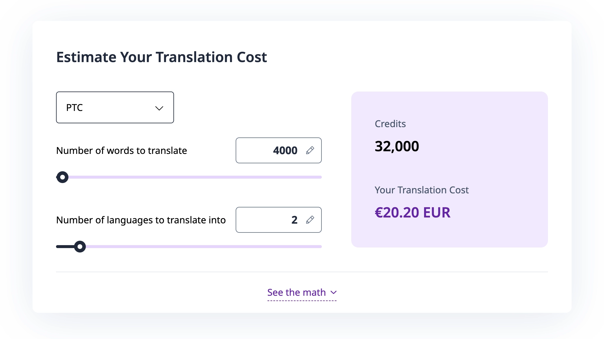 WPML Automatic Translations Cost Estimate